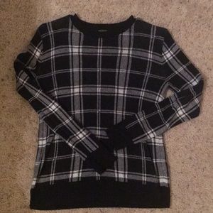 Plaid sweater